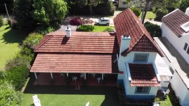 Aerial Drone Clip Home Exterior — ストック動画