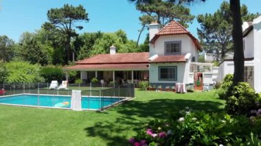 Beautiful summer home residence with swimming pool and garden