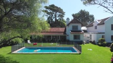 Residental home. Real estate Establishing shot