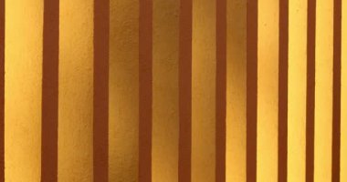 Orange pillars patterns light effect