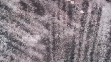 Grey grungry surface ground with scratches