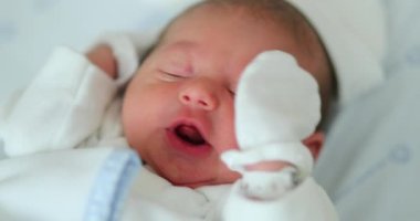 Baby newborn infant first day of life