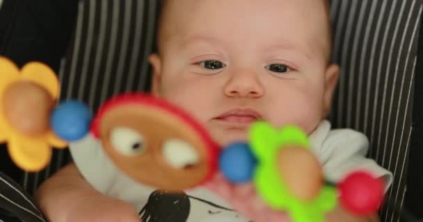 Baby Toy Infant Spinning Toy — Stock video