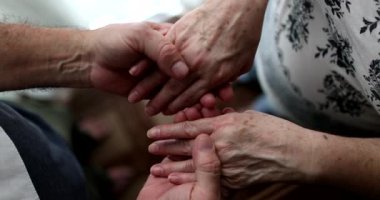 Close-up hands in separation, disjoining concept