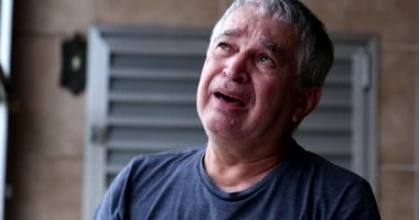 Sad tearful man, desperate older middle aged person crying. Senior 60 year old in crisis
