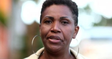 Annoyed african woman emotion reaction