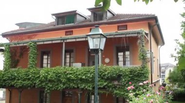 Home exterior, traditional European house