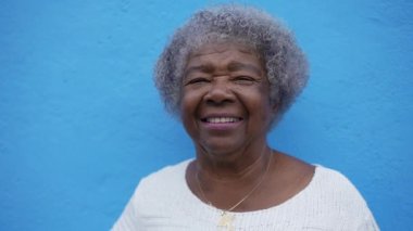 Portrait of a brazilian woman in 80s