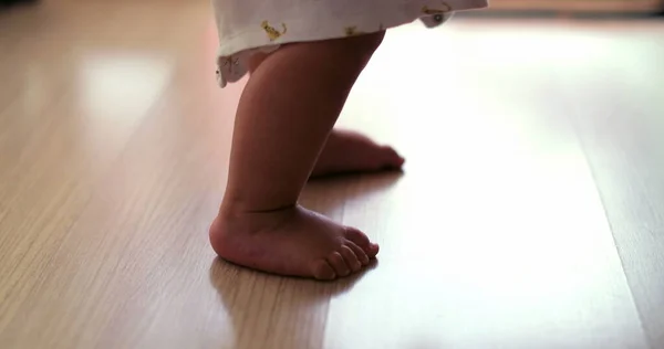 Cute Baby Looking Drawer Furniture Infant Standing Child Development — Stockfoto