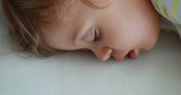 Baby Sleeping Cute Infant Napping Seen Toddler Boy Asleep Drooling — Stockfoto
