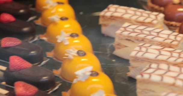 Десерти Дисплеї — стокове відео