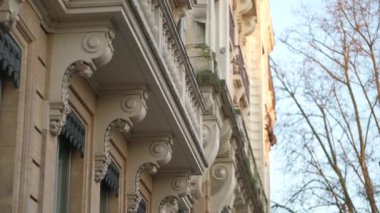 Geleneksel Avrupa mimari binaları ayrıntıları