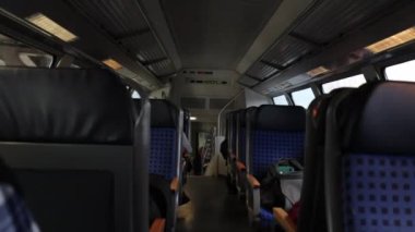 Avrupa 'da boş tren vagonu