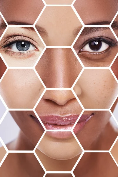 Down to the building blocks of skincare — Stock Photo, Image