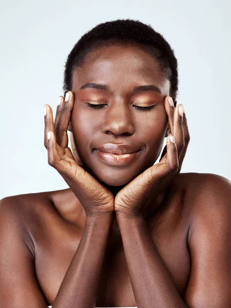 Flawless glowing skin we all hope to have — Stock Photo, Image