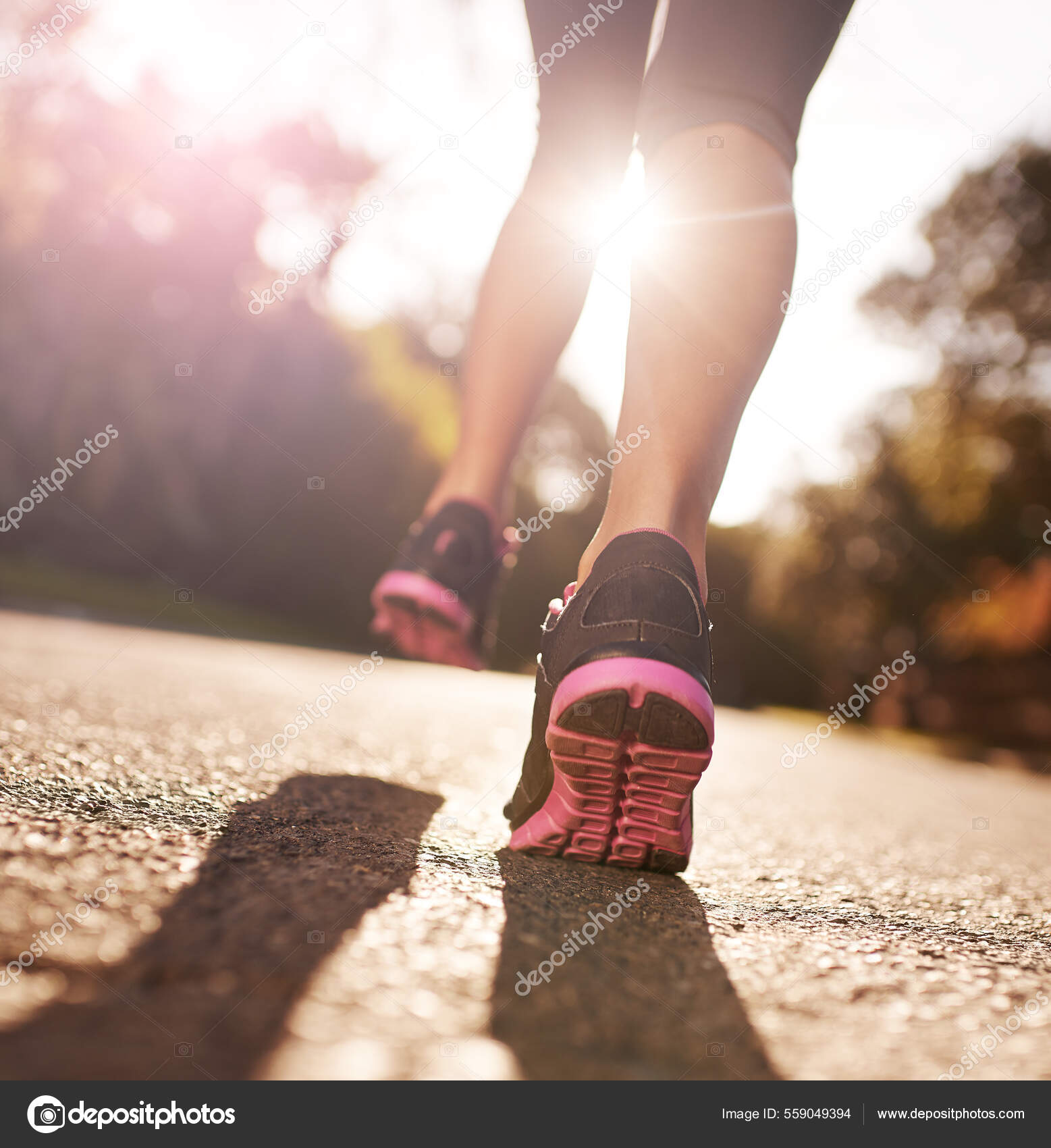 Coureur Bas De Course Ã Pied À Long Terme, Coupé Coup De