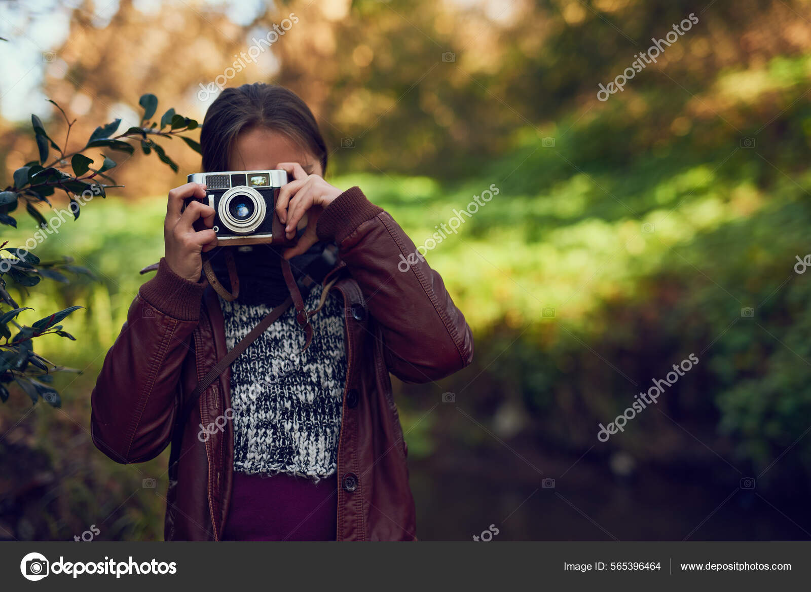 Its like seeing the world through new Shot of a young girl