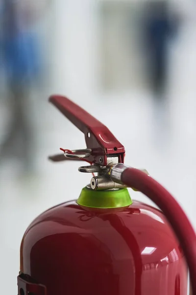 Beat back fire. Cropped shot of a fire extinguisher. — Stock Photo, Image