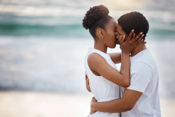 Ein Junges Glückliches Afrikanisch Amerikanisches Paar Das Zusammen Einen Tag — Stockfoto