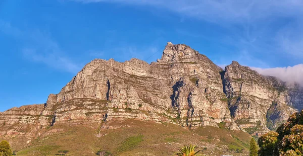 Másolja Tér Table Mountain Cape Town Dél Afrika Ellen Kék — Stock Fotó