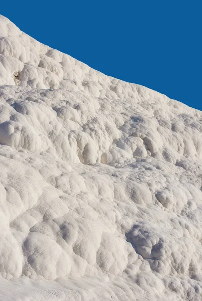 Scenic View Travertine Pools Terraces Pamukkale Turkey Traveling Abroad Overseas — Stock Photo, Image