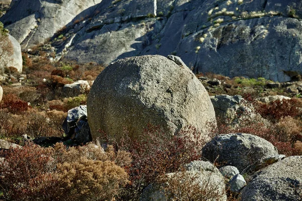 Closeup of boulders and rocks on a mountain in Cape Town, South Africa. Hiking and trekking along rocky, rough path and terrain. Travel and tourism abroad, overseas for summer holiday and vacation.