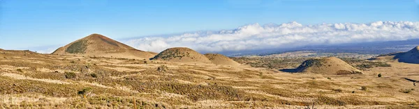 Muana Loa Nın Panoramik Görüntüsü Hawaii Big Island Daki Dünyanın — Stok fotoğraf