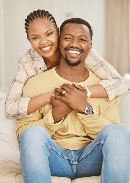 Shot Affectionate Couple Spending Time Together Home — Stockfoto