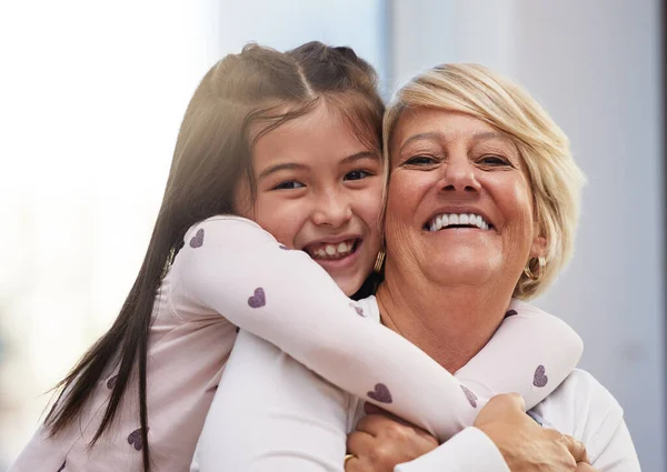 Woman Her Granddaughter Spending Quality Time Together — Fotografia de Stock