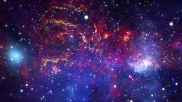 Imágenes Vídeo Galaxia — Vídeo de stock