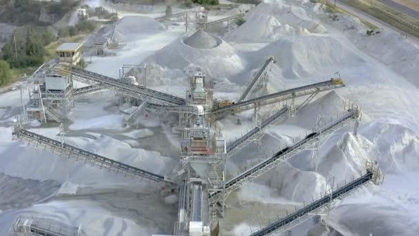Drone Footage Open Pit Mine — Stok video