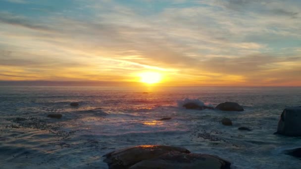 Video Footage Ocean Sunset — Stock video