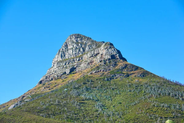 Lions Head Mountain Blue Sky Copy Space Beautiful View Rocky — Stock Photo, Image