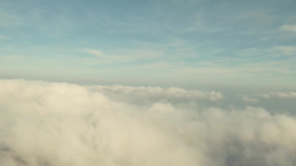 Drone Footage Clouds High Atmosphere — Stockvideo