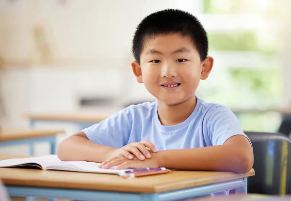 Preschooler Colouring Class Stock Photo