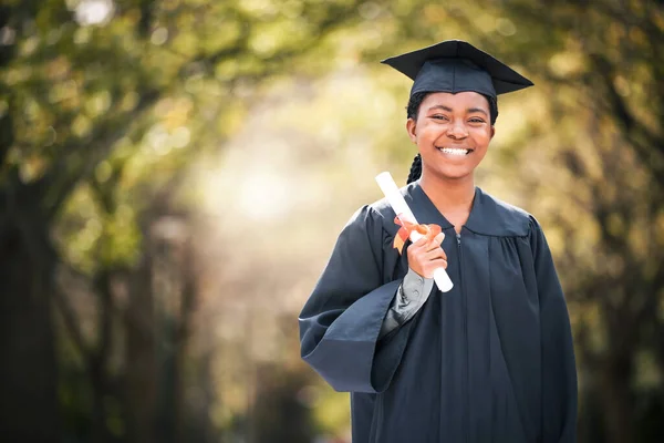 You Have Willing Work First Portrait Young Woman Holding Her — Foto Stock