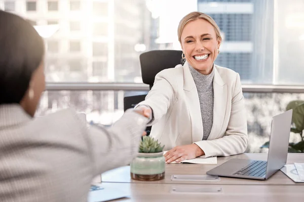 Weve Been Waiting Someone You Two Businesswomen Planning Together While — Stock Photo, Image
