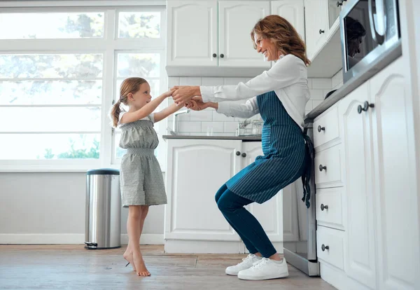 Can Show You Some Cool Dance Moves Too Grandmother Dancing — Stock Photo, Image