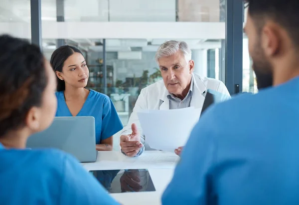 Best Team Could Have Assembled Group Medical Staff Having Meeting — Foto Stock