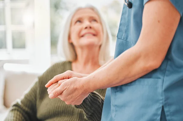 Het Leuk Zien Een Volwassen Vrouw Wordt Ondersteund Door Haar — Stockfoto