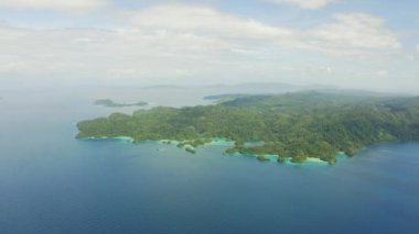 4k video footage of the beautiful Raja Ampat islands in Indonesia.