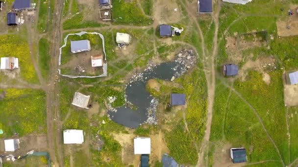 Drone Πλάνα Μιας Πόλης Στη Νότια Αφρική — Αρχείο Βίντεο