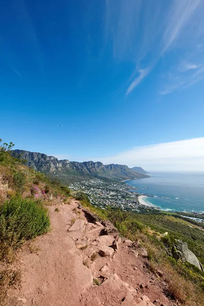Mountain Trails Lions Head Table Mountaion Mountain Trails Lions Head — Stock Fotó