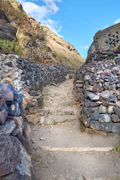 Mountain Trails Palma Canary Islands Mountain Trails Palma West Coast — Stock Fotó