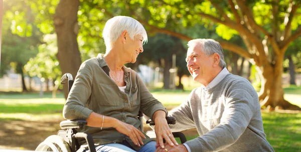 Happy Have Spent Life You Affectionate Senior Couple Relaxing Together — Stock Photo, Image