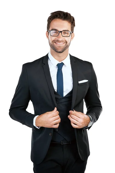 You Have Passionate Your Business Studio Shot Handsome Young Businessman — Stock fotografie