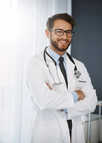 Ill Get You Back Health Time Flat Cropped Portrait Confident — Stockfoto