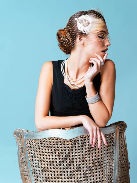 Stay Classy Sassy Studio Shot Elegantly Dressed Young Woman Posing — Zdjęcie stockowe