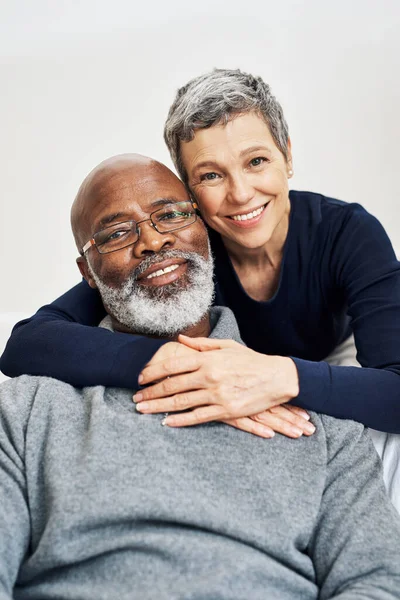 Best Life One Spent Your Soulmate Cropped Portrait Affectionate Senior — Stock fotografie
