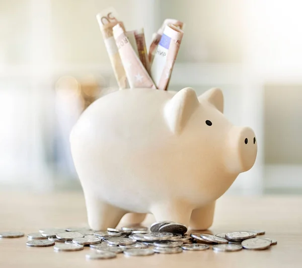 Finance Money Savings Piggy Bank Cash Growth Investment Retirement Wealth — Fotografia de Stock